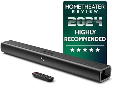 MAJORITY Naga 80 Soundbar für TV Geräte | 140W 2.2 Heimkino Soundsystem mit Internem Subwoofer | Bluetooth TV Lautsprecher für Fernseher | Sound Bar HDMI | Wandmontierbar Speaker mit Fernbedienung